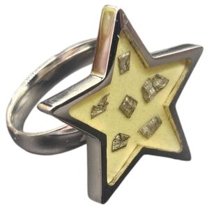 Meteorite Star Ring